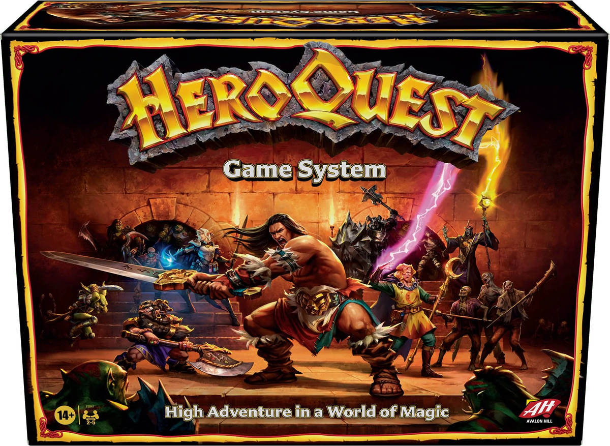 Jogo Coletivo HASBRO GAMING Heroquest Game System (Idade Minima: 14 anos)