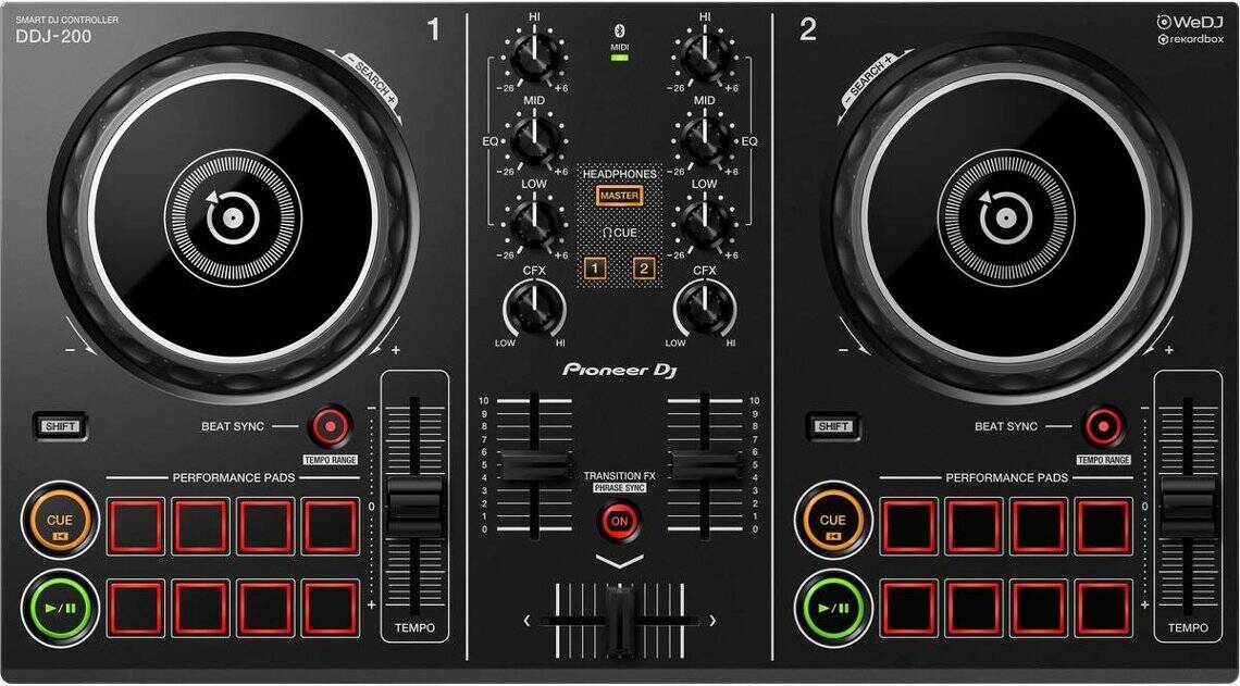 Controlador DJ PIONEER DDJ-200