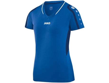 Camiseta de Mujer para Fútbol JAKO Block Azul (38/40)