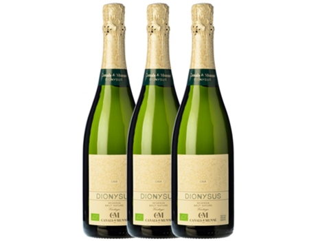 Espumante CANALS & MUNNÉ Canals & Munné Dionysus Eco Brut Nature Cava Reserva (0.75 L - 3 unidades)