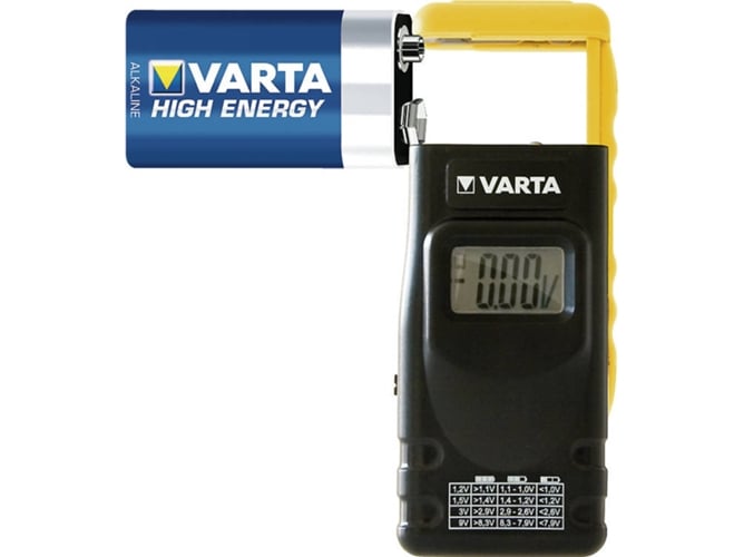 Varta 891101401 Comprobador de carga para pilas negro aparato prueba