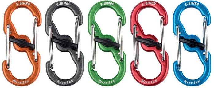 Mosquetón De Escalada NITE IZE S Binner Microlock 5 Pack (Colorido - Tamaño Único)