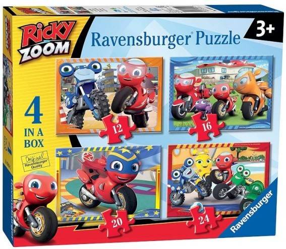 Puzzle RAVENSBURGUER Ricky Zoom Modelo 1 (Edad Mínima: 3 Años - Número Piezas: 72)