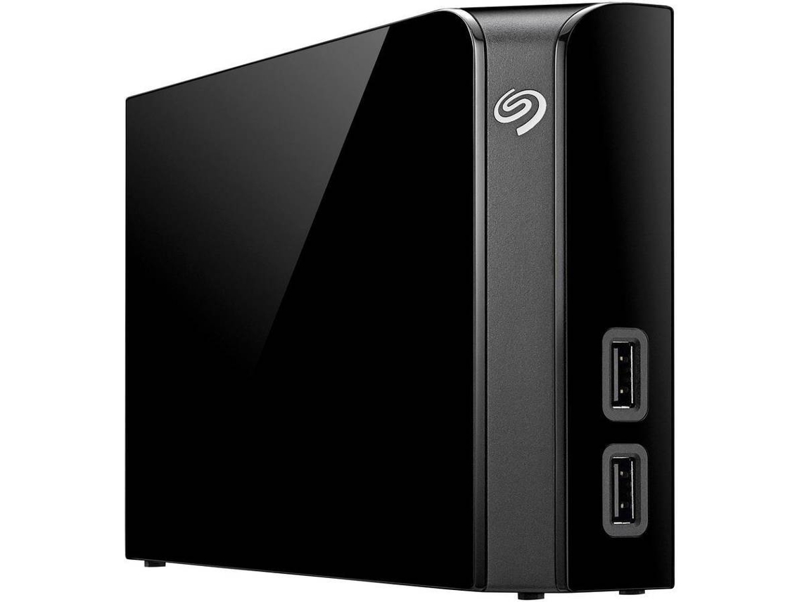 Disco HDD Externo SEAGATE Backup Plus Hub 4TB (Negro - 4 TB - USB 3.0)