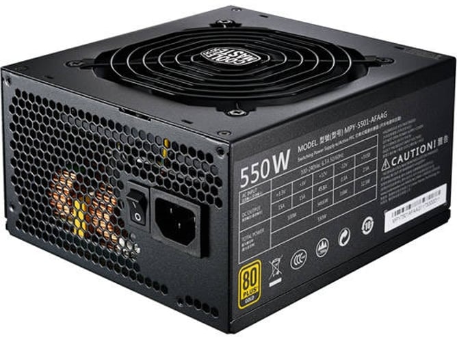 Fuente de Alimentación COOLER MASTER MWE Gold 550