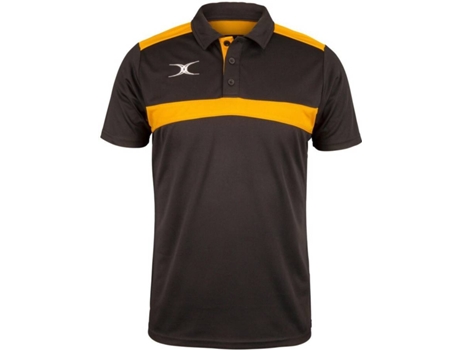 Polo para Hombre GILBERT Photon Negro para Rugby (3XL)