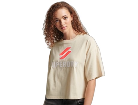 Camiseta para Mujer SUPERDRY (XL - Multicolor)