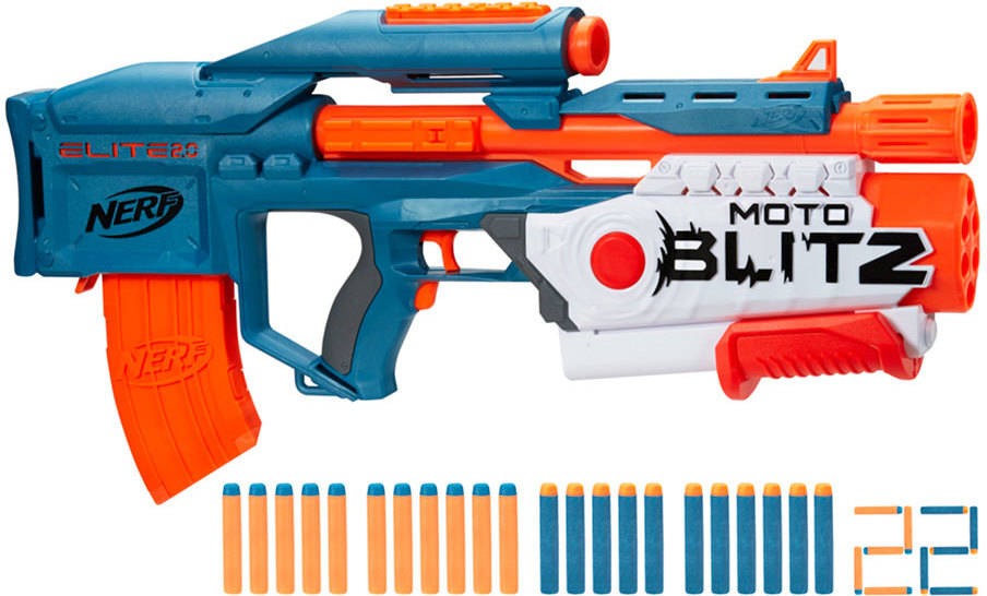 NERF Elite 2.0 Motoblitz Cs 10 (34,3 x 6,7 x 61 cm)