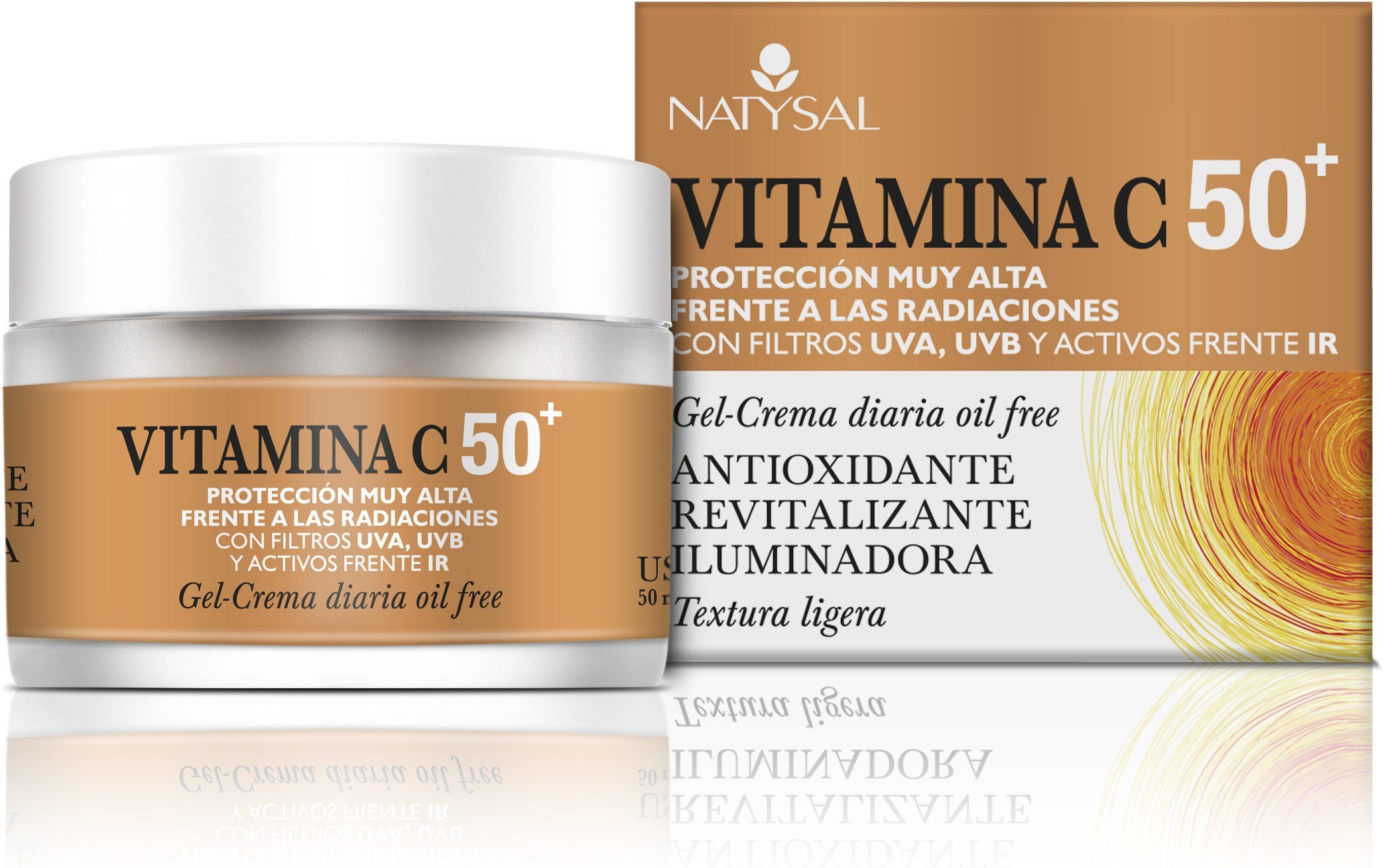 Complemento Alimentar NATYSAL Crema Vitamina C 50 + (75 ml)