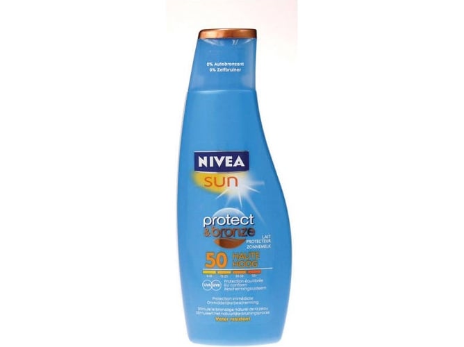 Nivea Sun Protege Broncea Leche SPF50 200ml