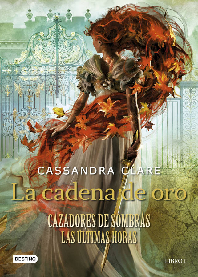 Cadena De Oro cazadores sombras. las horas tapa dura libro cassandra clare español