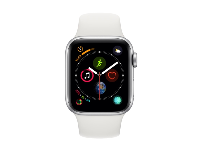 APPLE Watch Series 4 40mm deportivo aluminio, blanco