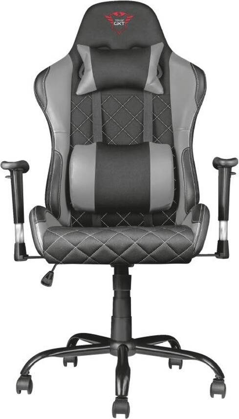 Silla Gaming TRUST GXT 707R Resto (Hasta 150 kg - Elevador Clase 4 - Gris)