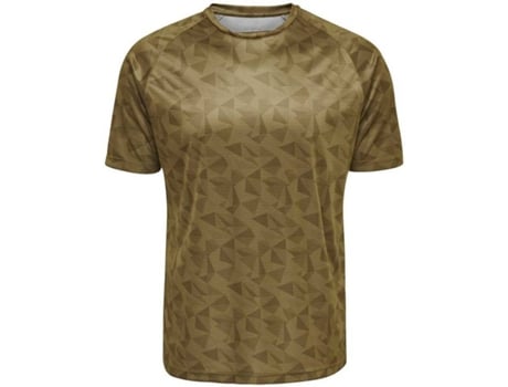 Camiseta de Hombre para Fútbol HUMMEL Active Poly Marrón (M)