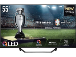 TV HISENSE 55A7NQ (QLED - 55'' - 140 cm - Ultra HD - Smart TV)