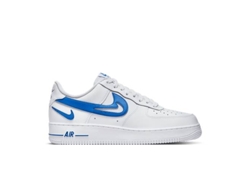 Zapatillas de Hombre NIKE Air Force Fm Piel Azul (45)