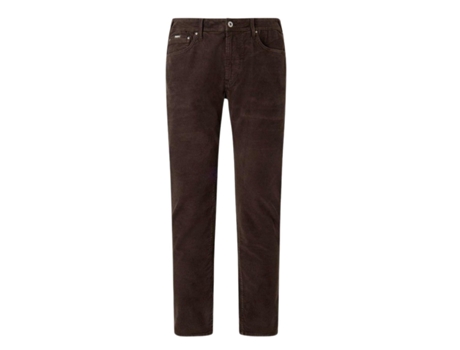 Pantalones de Vaquero de Hombre PEPE JEANS Stanley Marrón (32x34)