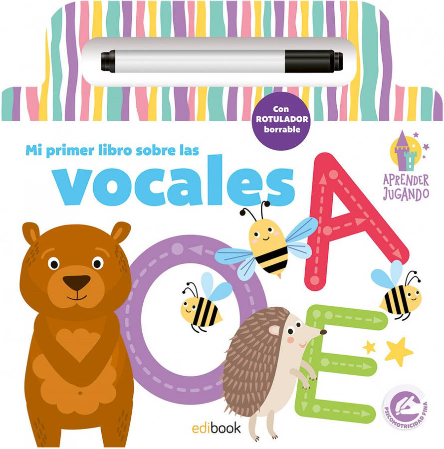 Libro Aprender Jugando Libro Pizarra Vocales de Vários Autores (Español)