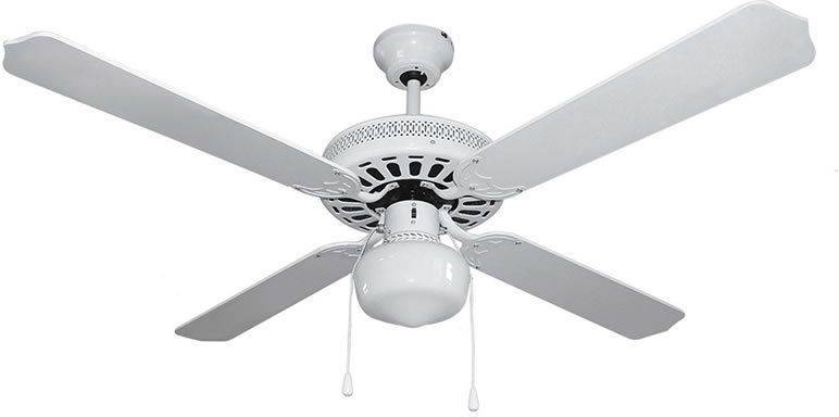 Ventilador de Techo ORTEGOZO CL 08132 B (3 Velocidades - 60 W - Diámetro: 132 cm)