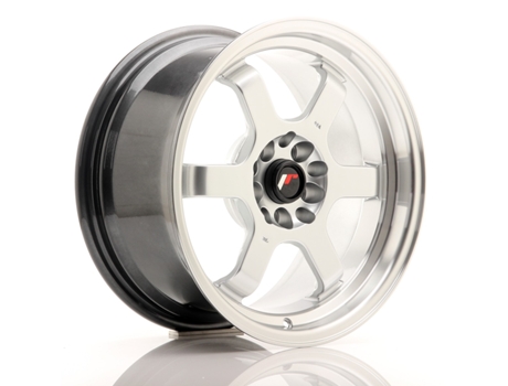 Llanta Japan Racing Jr12 16X8 Et 33 4X108 4X100 Cb 73,1 Silver