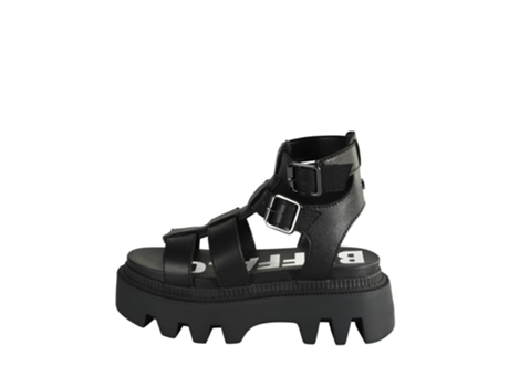 Sandalias de Mujer BUFFALO Plataforma Flora Fisher Negro (40)