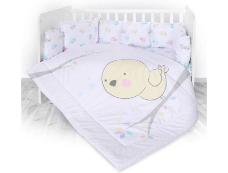 Juego de Textil de Cama Rejillas LORELLI LILY Ranforce Chicken (5 Piezas)