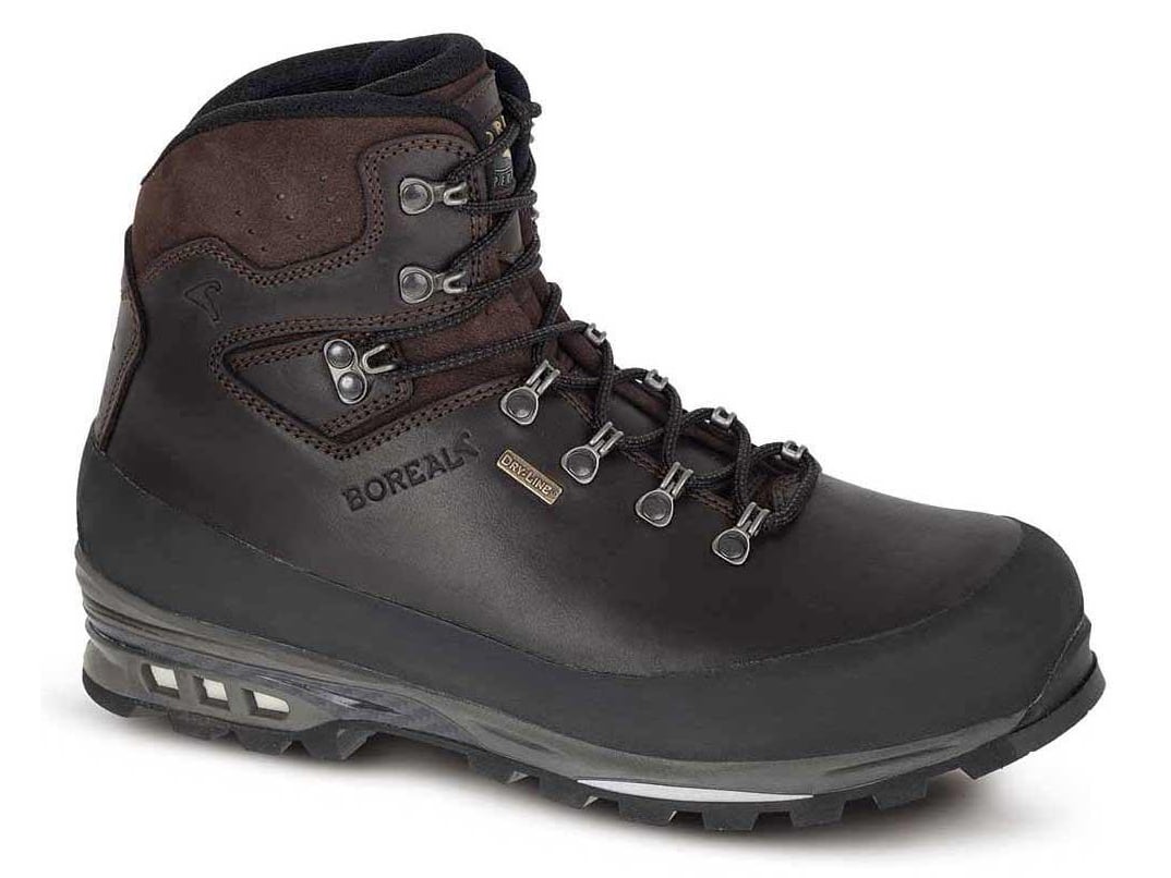 Botas para Hombre BOREAL Zanskar Full Grain Negro para Montaña (EU 43 1 / 4)