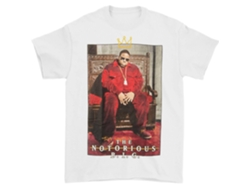 Camiseta ROCKINSTONE Notorious BIG Biggie Crown Throne (XXXL)