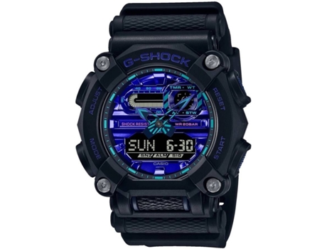 Reloj CASIO G-Shock Hombre (Acero y Resina - Negro)