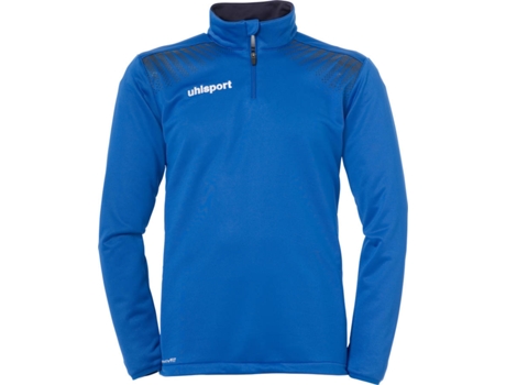 Chaqueta 1/4 Zip UHLSPORT Goal (Azul y Azul Mariño - XL)