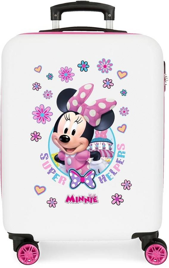 Maleta de Viaje DISNEY Super Helpers (Cabina - 35 L - Blanco)