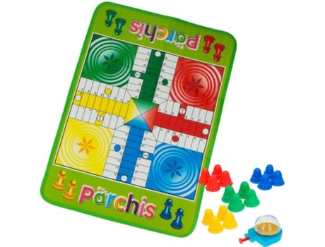 Colorbaby Juego De mesa parchís gigante medidas 43 x 6.5 32.5 cm 43760