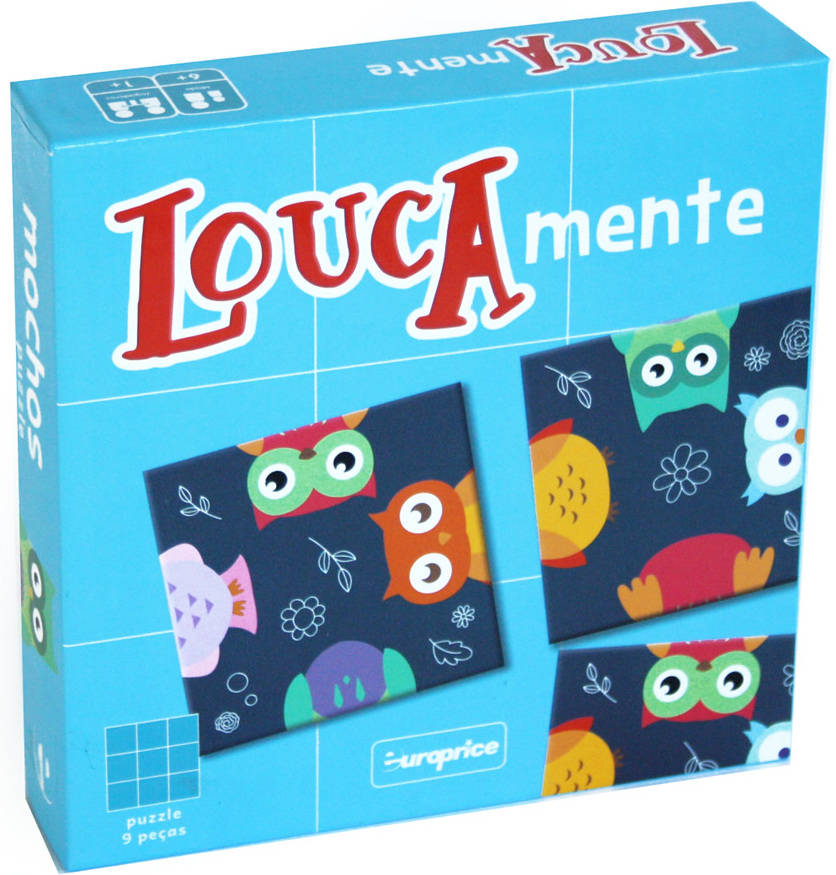 Puzzle EUROPRICE LoucaMente Mochos (Portugués)