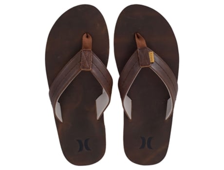 One And Only Sandalias De Piel Marrón EU 41 Hombre HURLEY