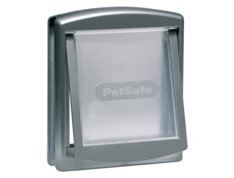 Puerta PETSAFE (26.7 x 22.8 cm - - Plateado)