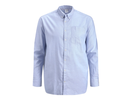 Camisa JACK & JONES Hombre (3XL - Azul)