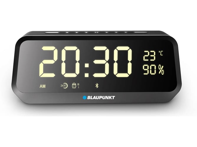 Radio Despertador BLAUPUNKT BLP2400 (Negro - FM - Corriente)