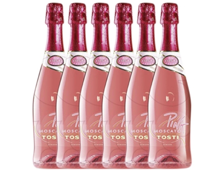 Espumante TOSTI Tosti Pink Moscato Mascate Italia (0.75 L - 6 unidades)