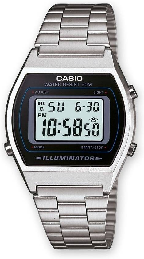 Reloj Digital CASIO Vintage Hombre (Acero y Resina - Plateado)