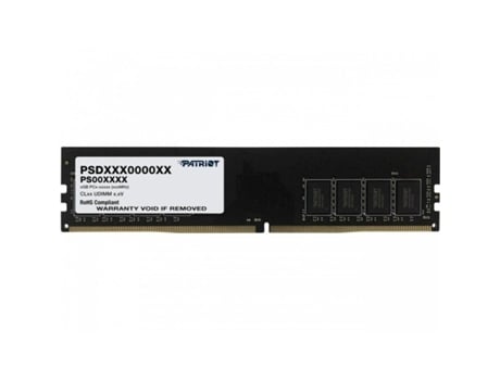 Memoria RAM PATRIOT MEMORY 7D4832AB9CH00500PT (8 GB - DDR4 - 1 x 8 GB)