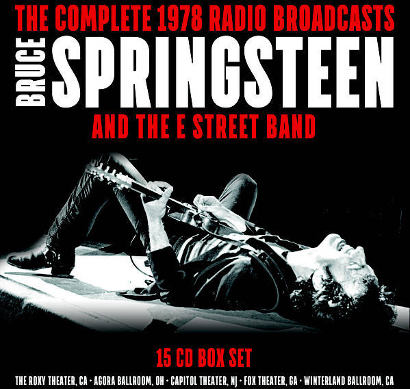 The Complete 1978 radio broadcasts box set bruce springsteen and e street