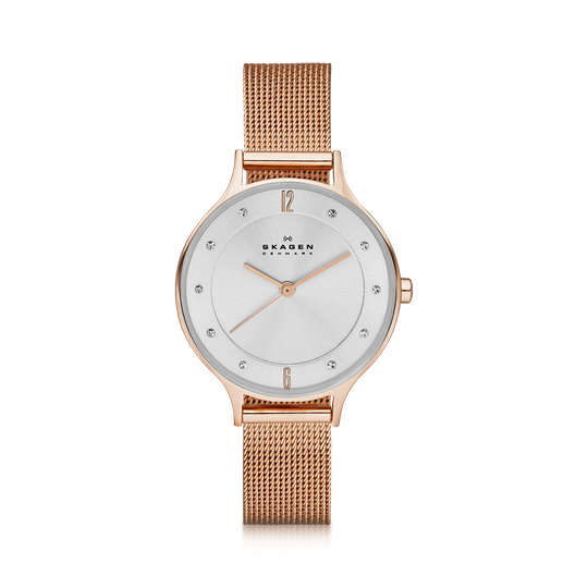 Reloj SKAGEN Mujer (Acero Inoxidable - Dorado)