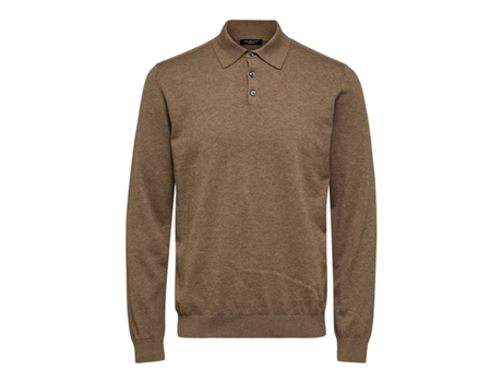 Sudadera de Hombre SELECTED Berg Marrón (2XL)