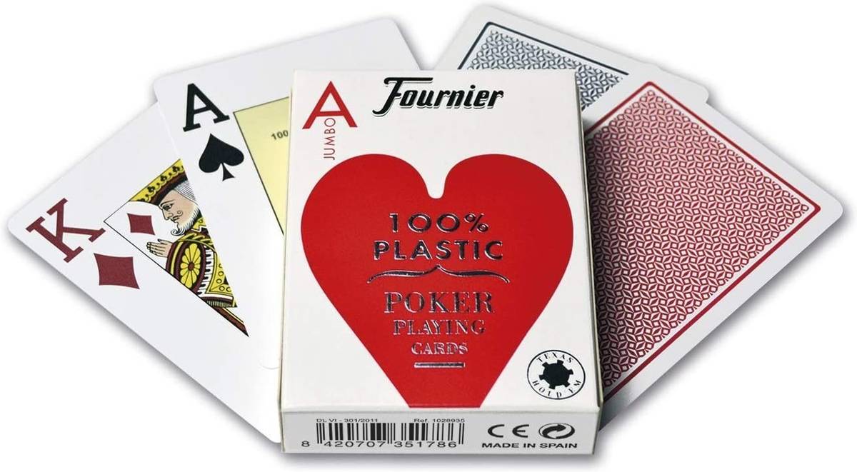 Juego de Mesa FOURNIER Deck de póker (Edad Minima: 18 años)