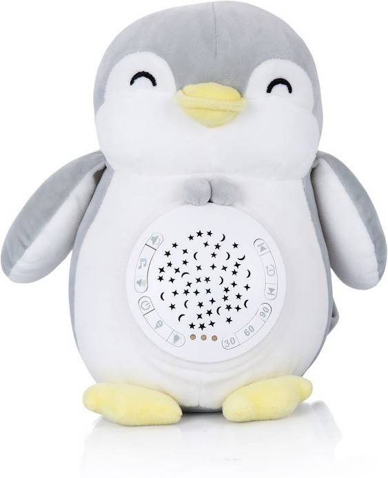 Peluche CHIPOLINO Pingüino con Proyector Música y Luces