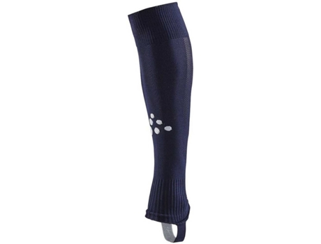 Calcetines Unisex CRAFT Pro Control Solid Sem Pés Azul para Fútbol (Tamaño Unico)