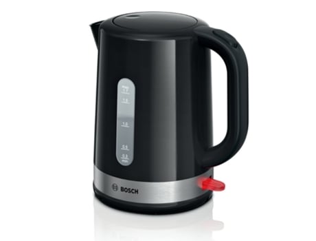 BOSCH Twk6A513 Tetera Eléctrica 1,7 L 2200 W Negro Acero Inoxidable