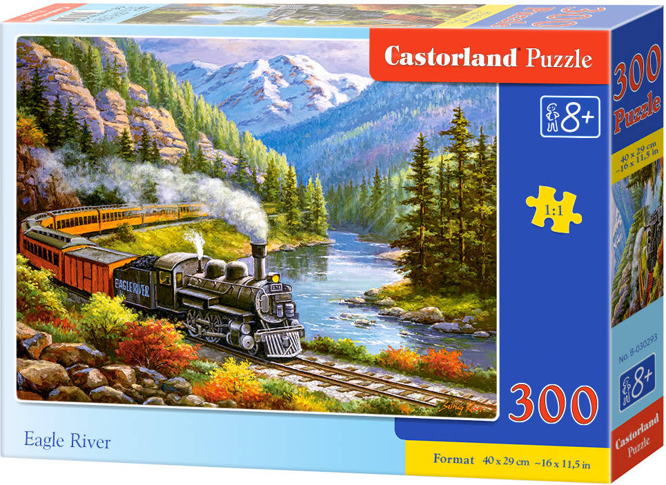 Puzzle CASTORLAND Eagle River (300 Piezas)