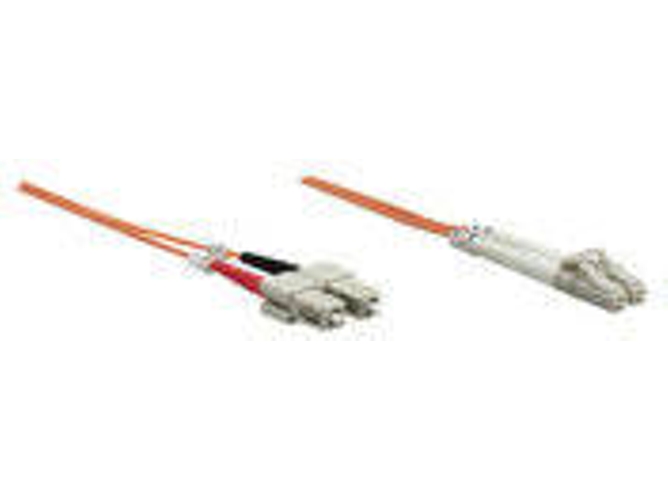 Cable de Fibra Óptica INTELLINET 2m LC/SC