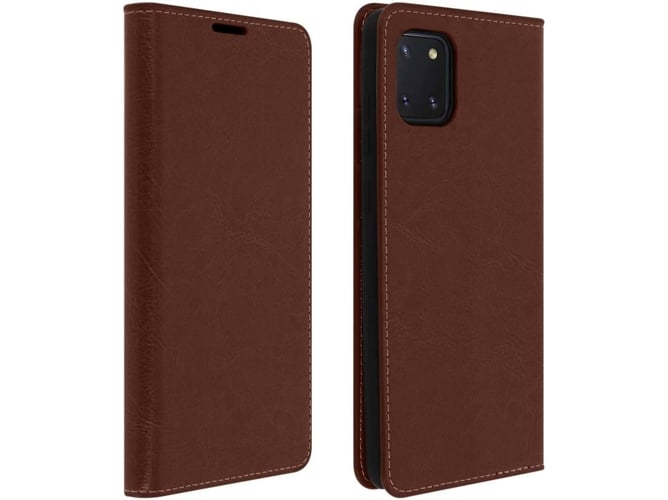 Funda Samsung Galaxy Note 10 Lite AVIZAR Piel Marrón